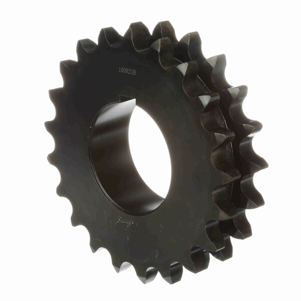 Browning Steel Bushed Bore Roller Chain Sprocket, D100R21 D100R21 - main